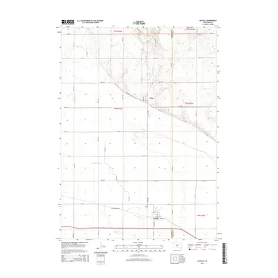 2015 Map of Gayville, 2015 Print