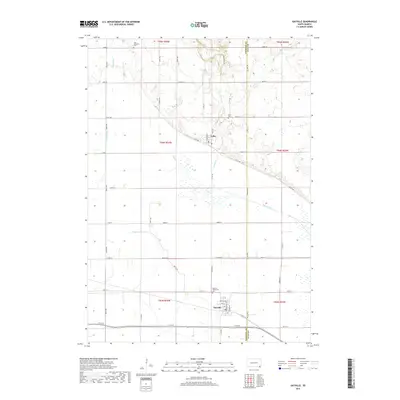 2017 Map of Gayville, 2017 Print