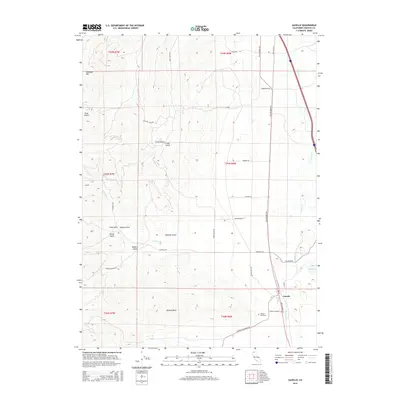 2015 Map of Gazelle, 2015 Print