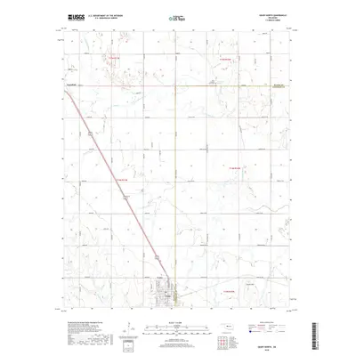 2018 Map of Geary North, 2018 Print