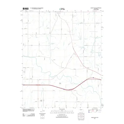 2012 Map of Geary South, 2012 Print