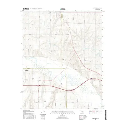 2016 Map of Geary South, 2016 Print