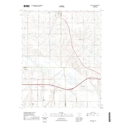 2018 Map of Geary South, 2018 Print