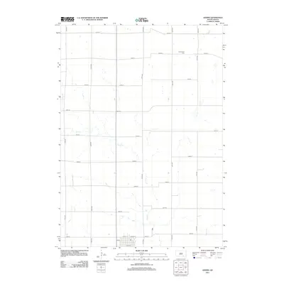 2012 Map of Geddes, 2012 Print