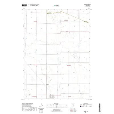 2017 Map of Geddes, 2017 Print