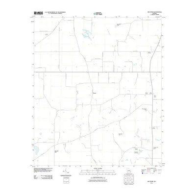 2011 Map of Gee Pond, 2011 Print