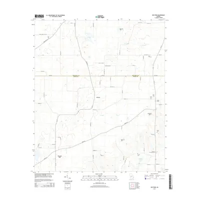 2014 Map of Gee Pond, 2014 Print
