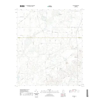 2020 Map of Gee Pond, 2020 Print