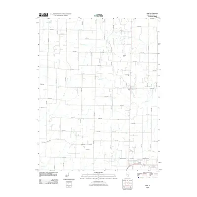 2012 Map of Geff, 2012 Print