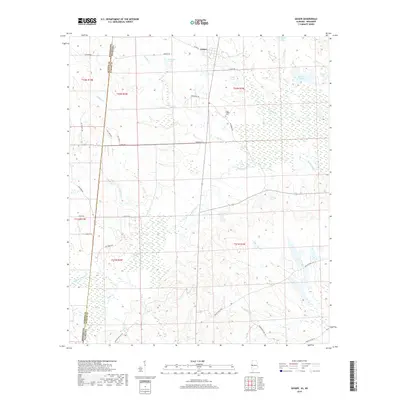 2018 Map of Geiger, 2018 Print