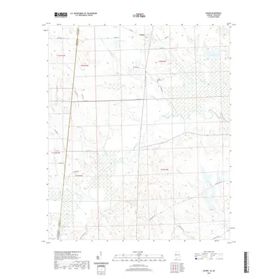 2020 Map of Geiger, 2020 Print