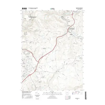 2016 Map of Geistown, 2016 Print