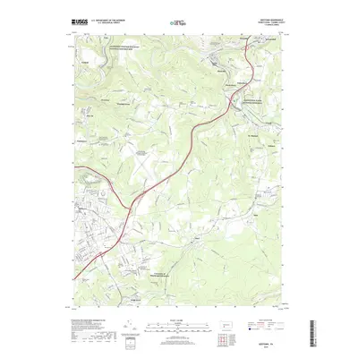 2019 Map of Geistown, 2019 Print