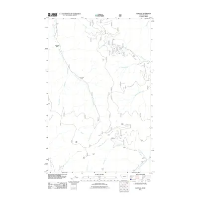 2011 Map of Gem Peak, 2011 Print