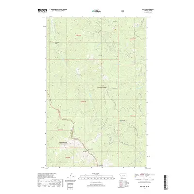 2020 Map of Gem Peak, 2020 Print