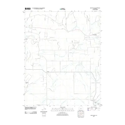 2010 Map of Gem Village, 2010 Print