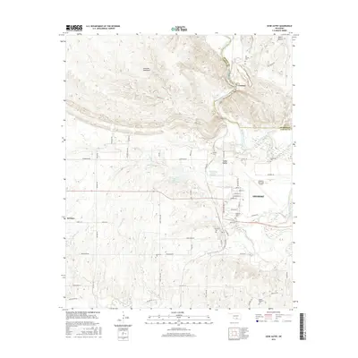 2016 Map of Gene Autry, 2016 Print