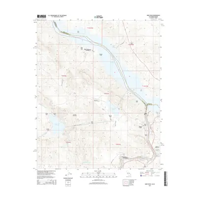 2015 Map of Gene Wash, 2015 Print
