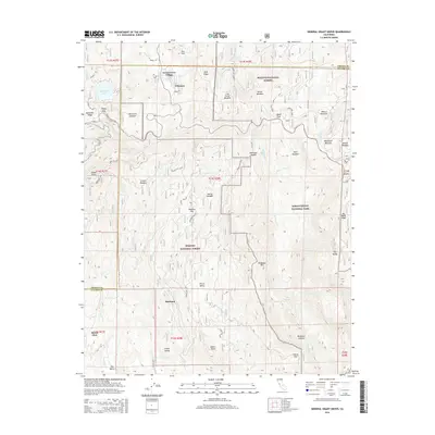 2015 Map of General Grant Grove, 2015 Print