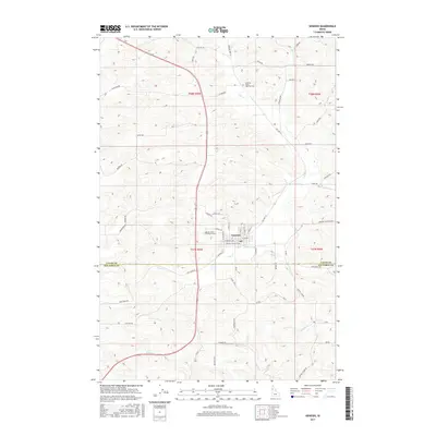 2017 Map of Genesee, 2017 Print