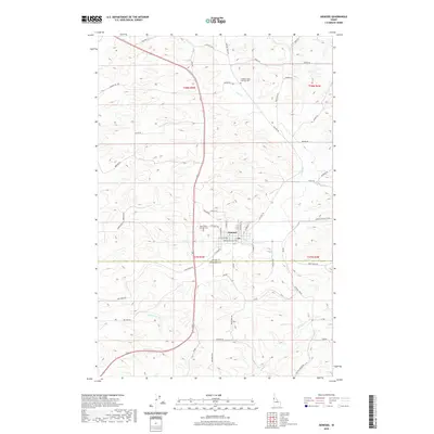 2020 Map of Genesee, 2020 Print