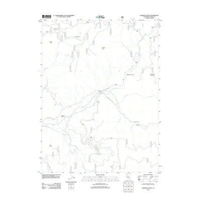 2012 Map of Genesee Valley, 2012 Print
