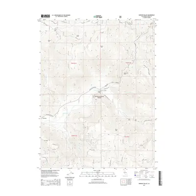 2015 Map of Genesee Valley, 2015 Print