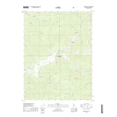 2018 Map of Genesee Valley, 2018 Print