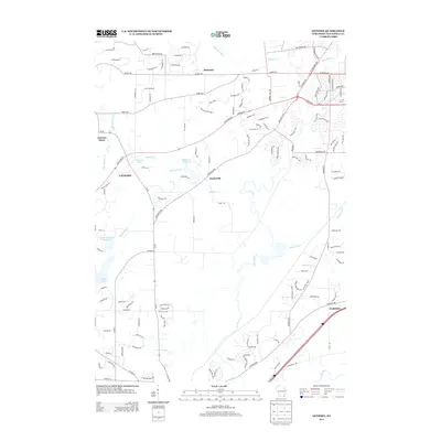 2013 Map of Genesee, 2013 Print