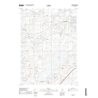 2018 Map of Genesee, 2018 Print