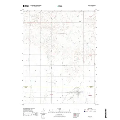 2018 Map of Geneseo, 2018 Print