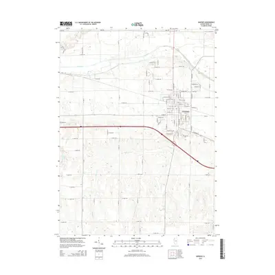 2015 Map of Geneseo, 2015 Print