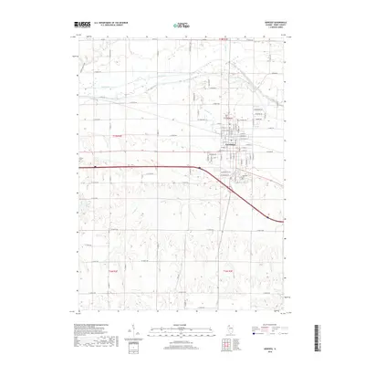 2018 Map of Geneseo, 2018 Print