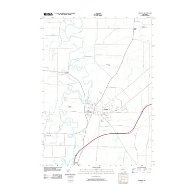 2010 Map of Geneseo, 2010 Print