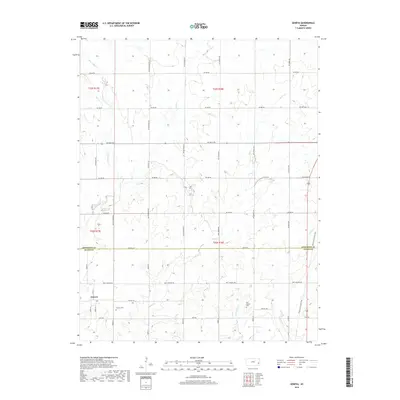 2018 Map of Geneva, 2018 Print