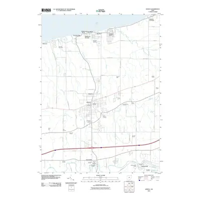 2010 Map of Geneva, 2010 Print