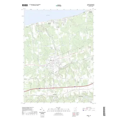 2023 Map of Geneva, 2023 Print
