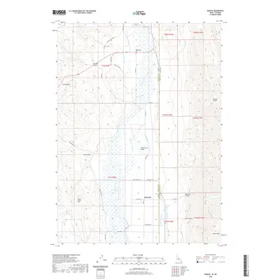 2020 Map of Geneva, 2020 Print