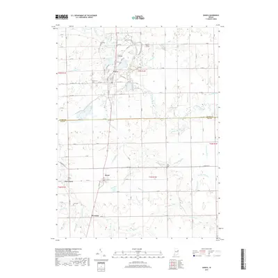 2019 Map of Geneva, 2019 Print