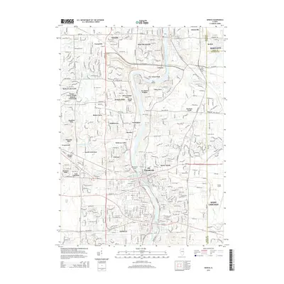 2015 Map of Geneva, 2015 Print