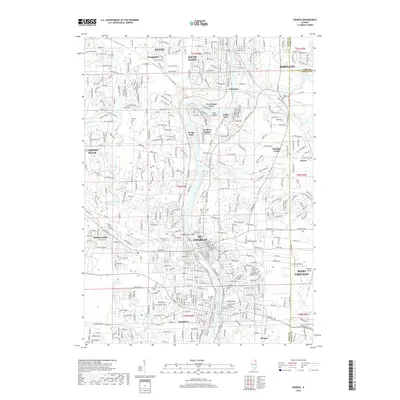 2018 Map of Geneva, 2018 Print