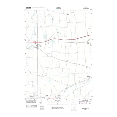 2010 Map of Geneva North, 2010 Print