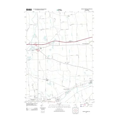 2013 Map of Geneva North, 2013 Print