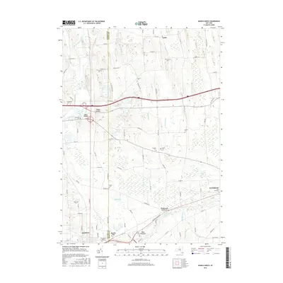 2016 Map of Geneva North, 2016 Print
