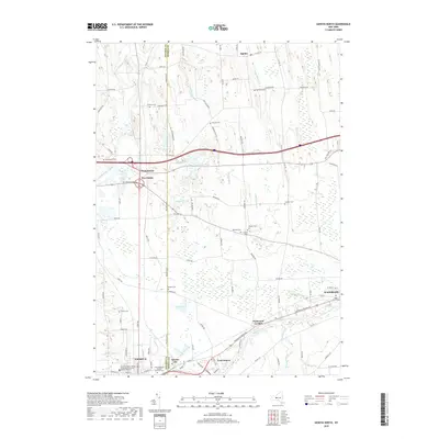 2019 Map of Geneva North, 2019 Print