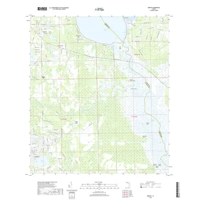 2018 Map of Geneva, 2018 Print