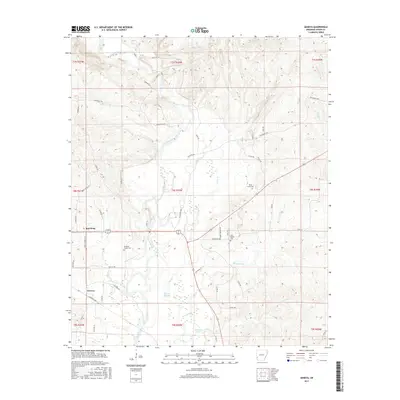 2017 Map of Geneva, 2017 Print