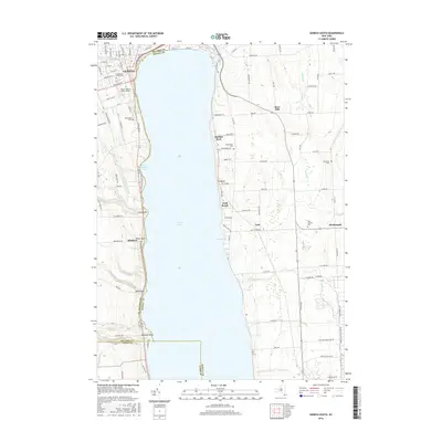 2016 Map of Geneva South, 2016 Print