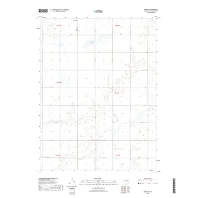 2017 Map of Geneva SW, 2017 Print