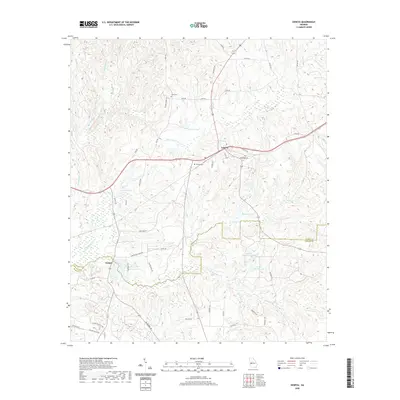 2020 Map of Geneva, 2020 Print